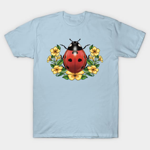 Ladybug T-Shirt by rvkhart